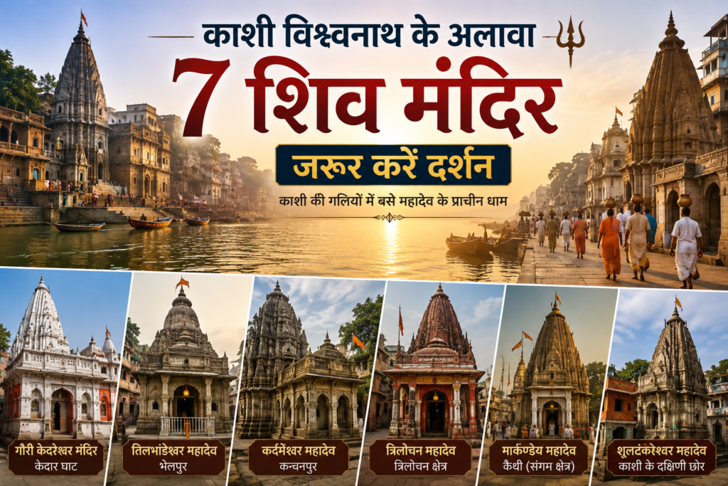 काशी विश्वनाथ के अलावा वाराणसी के प्राचीन शिव मंदिर