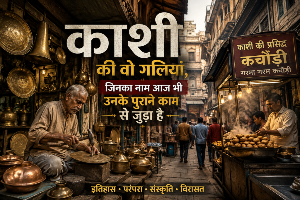 काशी की गलियों में पुराने काम की विरासत